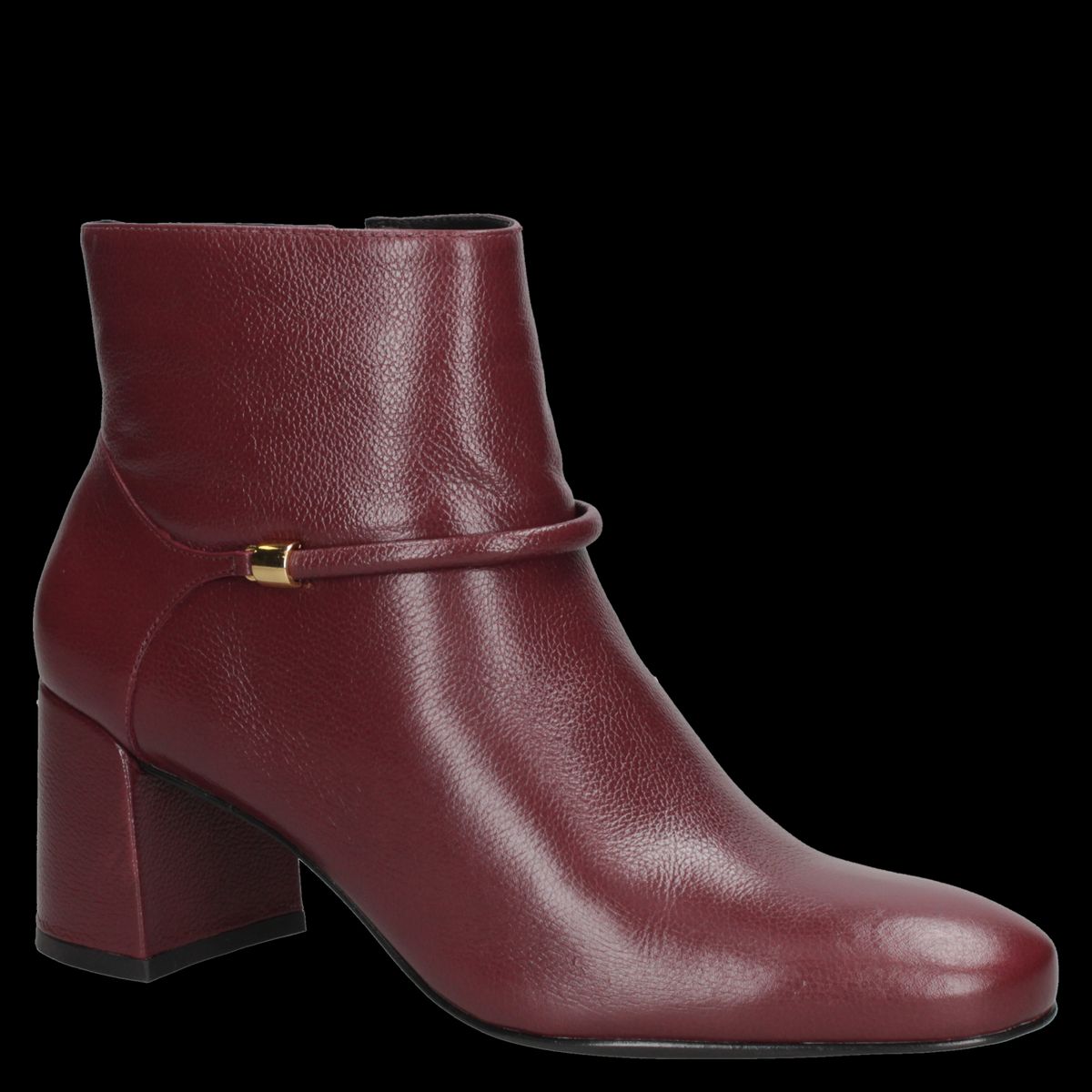 MINGO - Botín Casual Mujer Bordo Mingo.