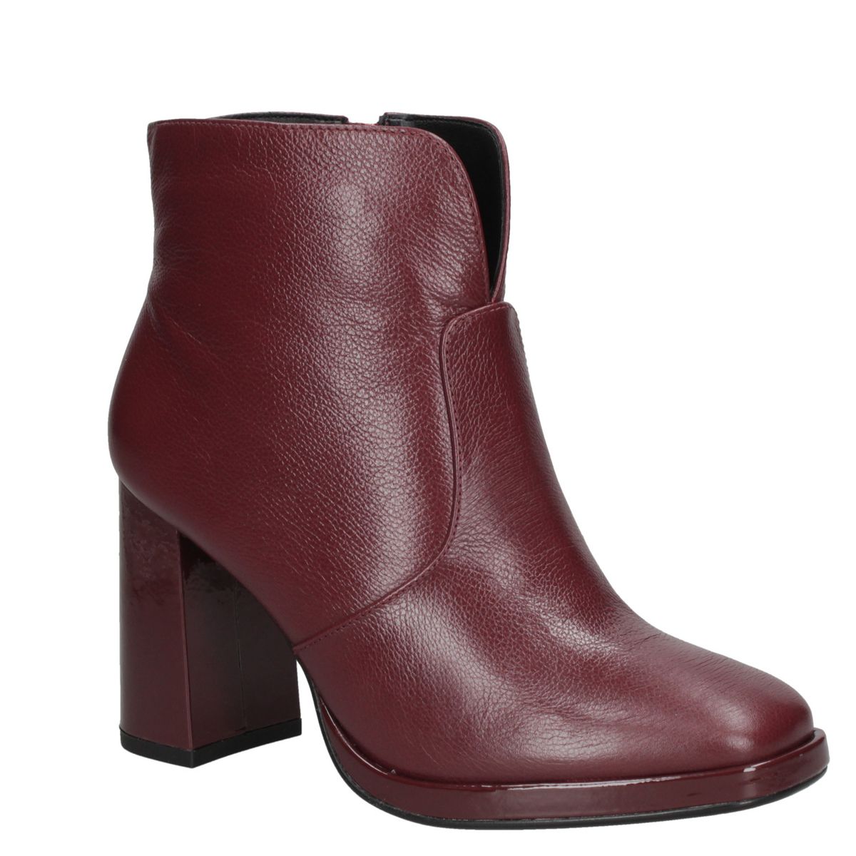 MINGO - Botín Casual Mujer Bordo Mingo