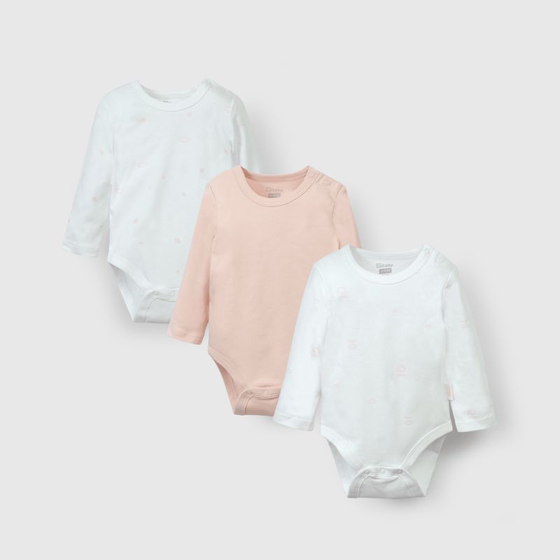 COLLOKY - Pack de Bodie Niña Rosado 55946 Colloky