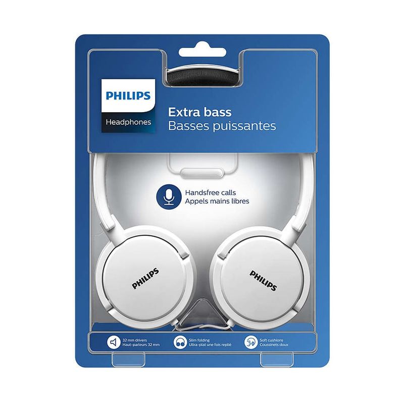PHILIPS - AUDIFONO PHILIPS MANOS LIBRES BLANCO OPEN BOX