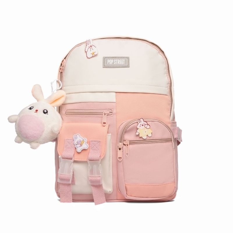 GENERICO - Mochila Pop Street Kustomized Rabbit Pink