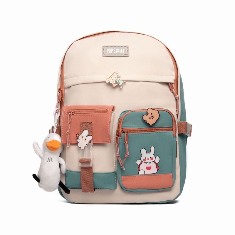 GENERICO - Mochila Pop Street Kustomized Duck Green