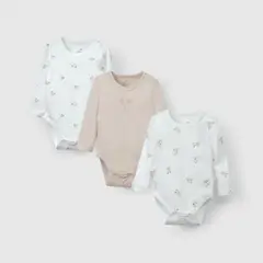COLLOKY - Pack de Bodie Unisex bebé Blanco 55951