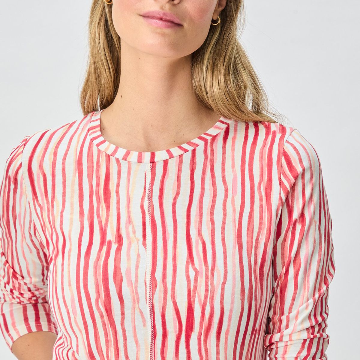 IO - Polera Manga Larga Rojo Mujer Io