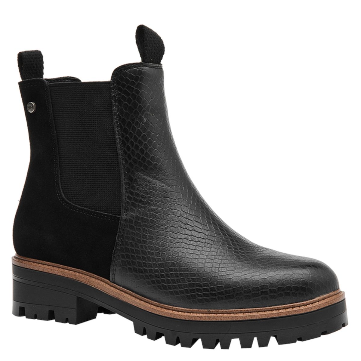 BRUNO ROSSI - Botín Casual Mujer Negro Bruno Rossi