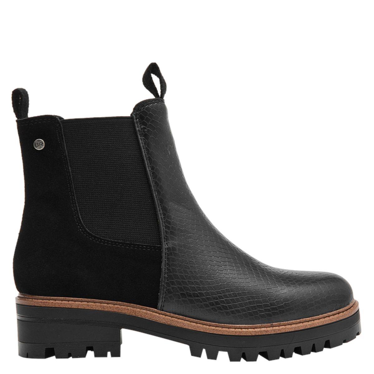 BRUNO ROSSI - Botín Casual Mujer Negro Bruno Rossi