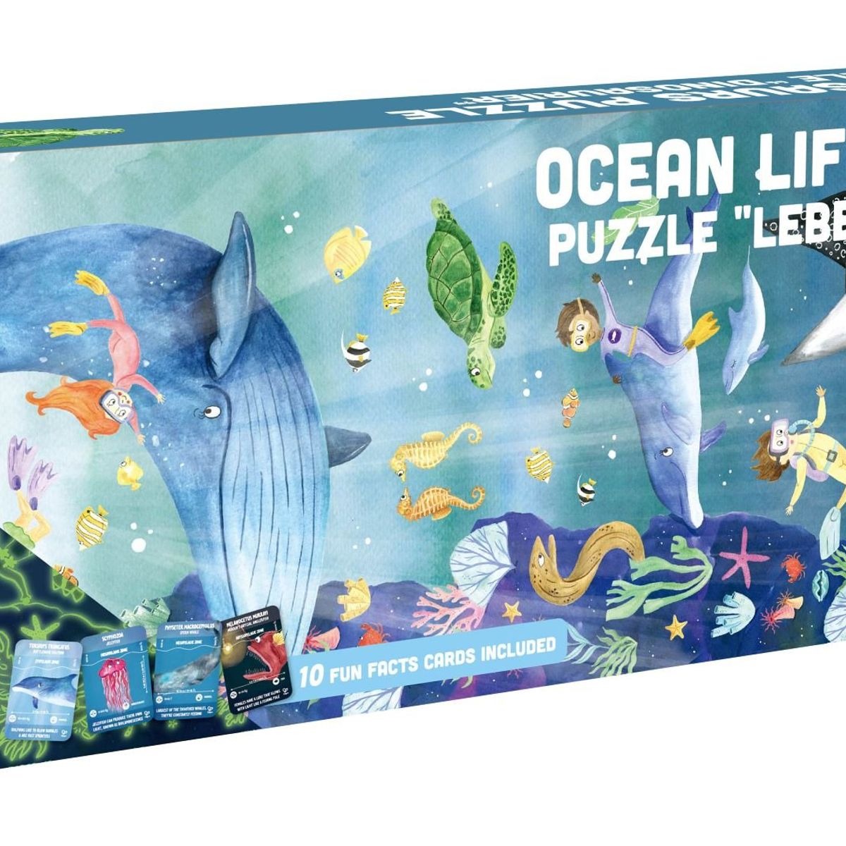HAPE - Puzzle vida marina Hape