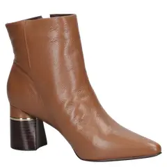 MINGO - Botín Casual Mujer Marrón claro