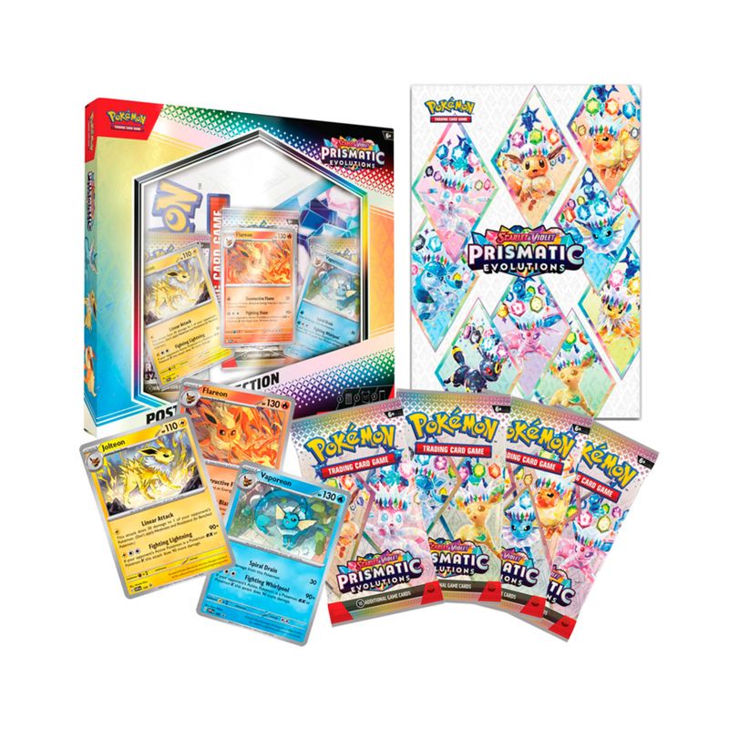 POKEMON - PRISMATIC EVOLUTION POSTER COLLECTION ESPANOL
