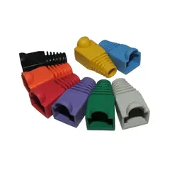 GENERICO - Capuchón Bota para RJ-45 Morado (Bolsa 100 unidades)
