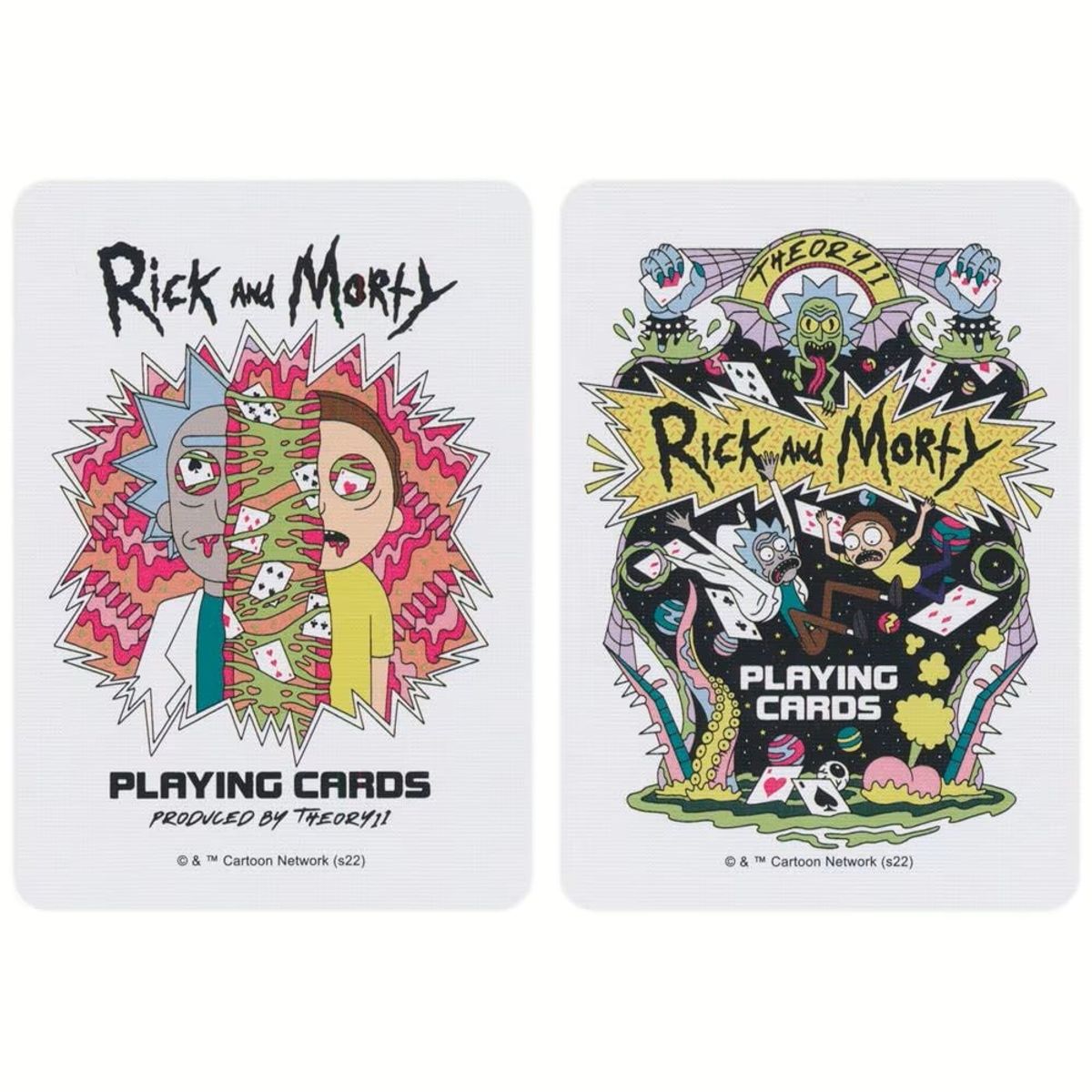 GENERICO - Baraja Profesional Rick and Morty Theory11 Cardistry