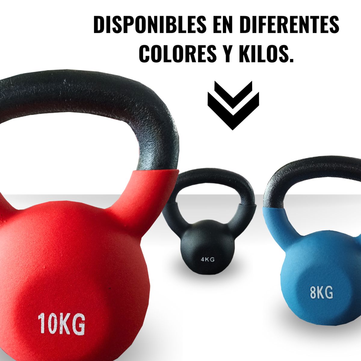 GENERICO - Pesas Rusas Kettlebell 6 Kg