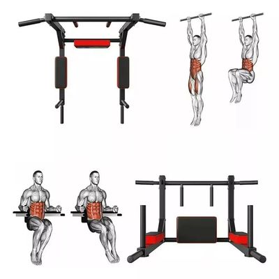 Imagen 2 del producto Ejercicios Multifuncional Barra Dominadas Pared Gym 8en1