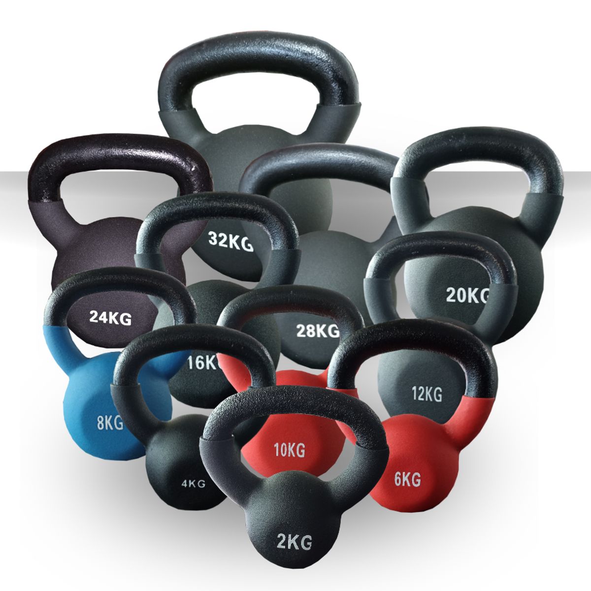 GENERICO - Pesas Rusas Kettlebell 8 Kg