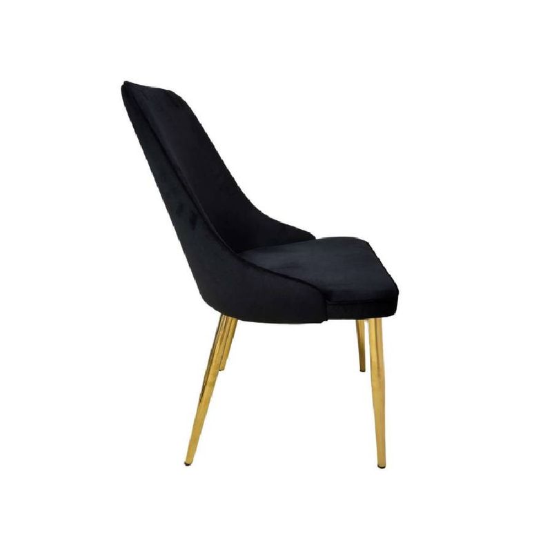 GENERICO - Sitial Velvet Brighton - Negro