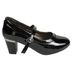 THUNDER BLUE - Zapato de Mujer Elegante Casual Negro Yassne