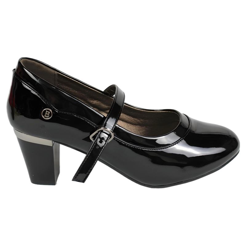 THUNDER BLUE - Zapato de Mujer Elegante Casual Negro Yassne