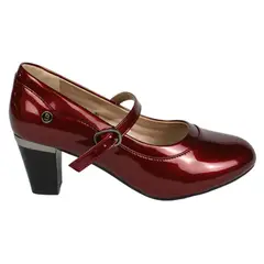 THUNDER BLUE - Zapato de Mujer Elegante Casual Burdeo Yassne