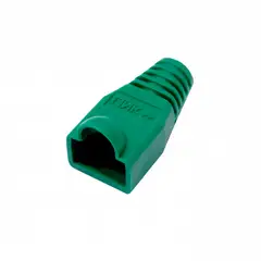 GENERICO - Capuchón Bota para RJ-45 Verde (Bolsa 100 unidades)