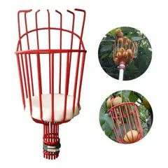 MUNDO MAGIA - Recolector De Frutas De Metal De 2.4 Mtr Largo