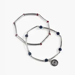 LOUNGE - Set Pulseras Elasticadas Mostacillas