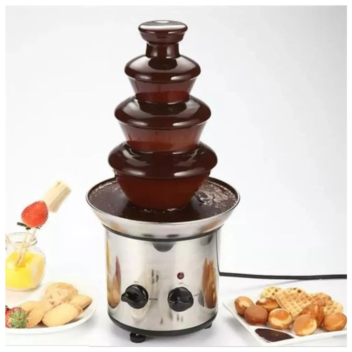 GENERICO - Fuente De Chocolate Cascada Máquina De Fusión Fiesta Grande