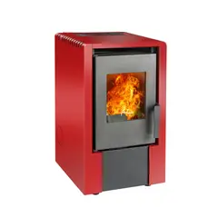 AMESTI - Calefactor a Pellet Italy 6100 Roja