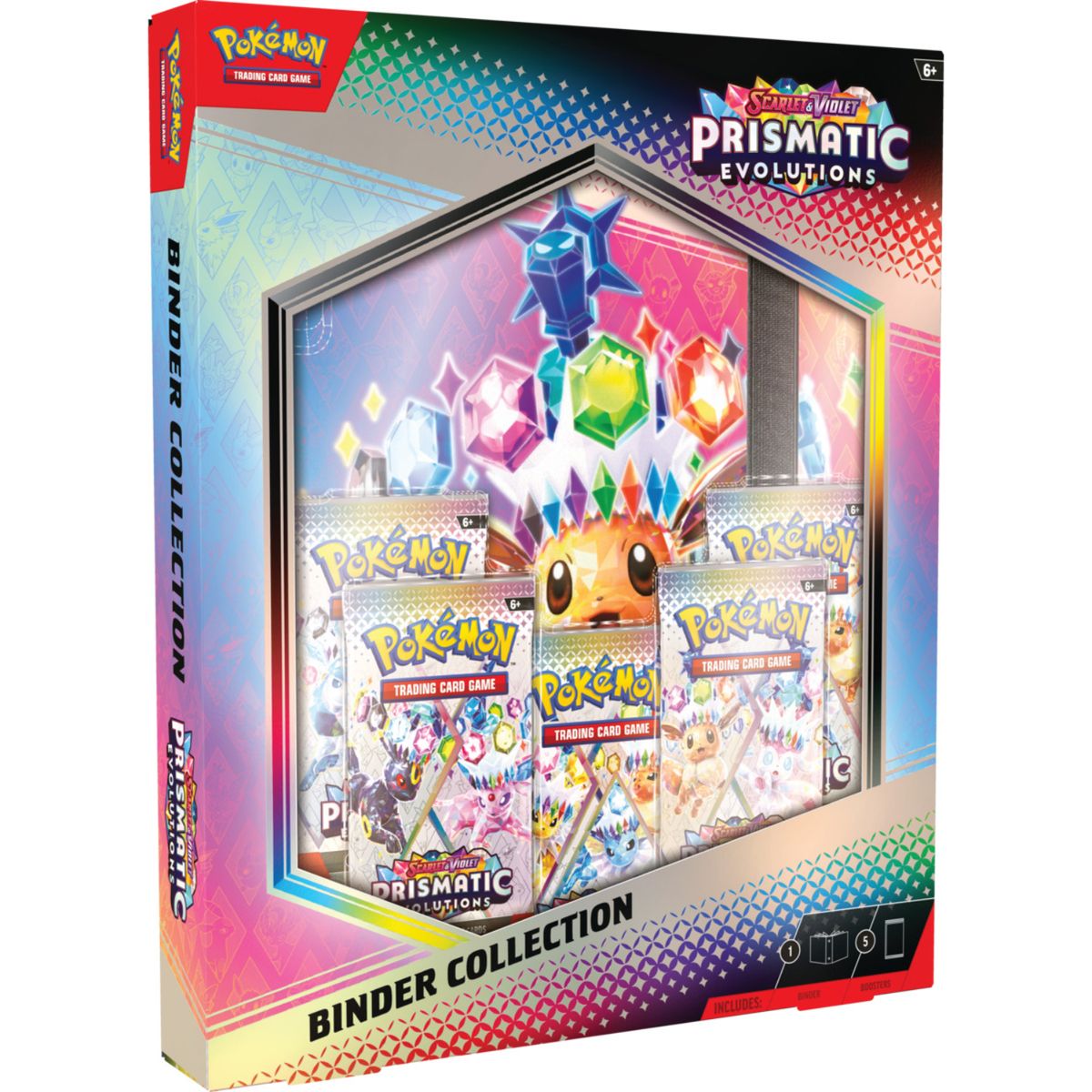 POKEMON - PRISMATIC EVOLUTION BINDER COLLECTION ESPANOL