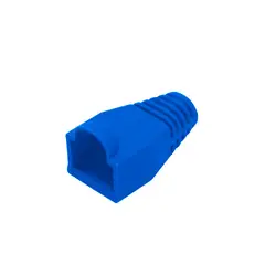 GENERICO - Capuchón Bota para RJ-45 Azul (Bolsa 100 unidades)