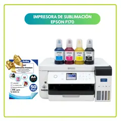 EPSON - Impresora para Sublimación SureColor Tinta F170 Wifi + PAPEL