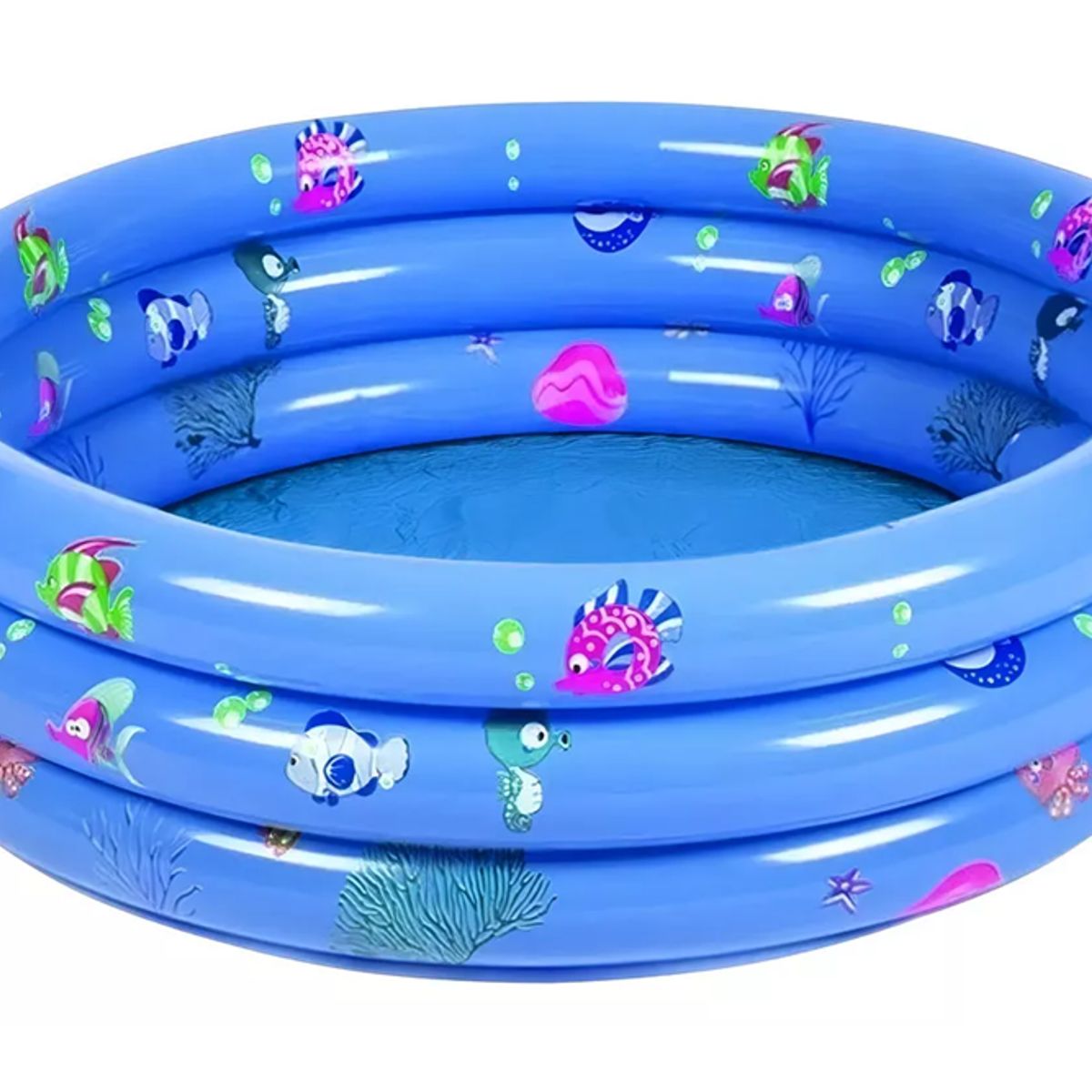 GENERICO - Piscina Inflable 3 Anillos 80 X 35 Cms para niños