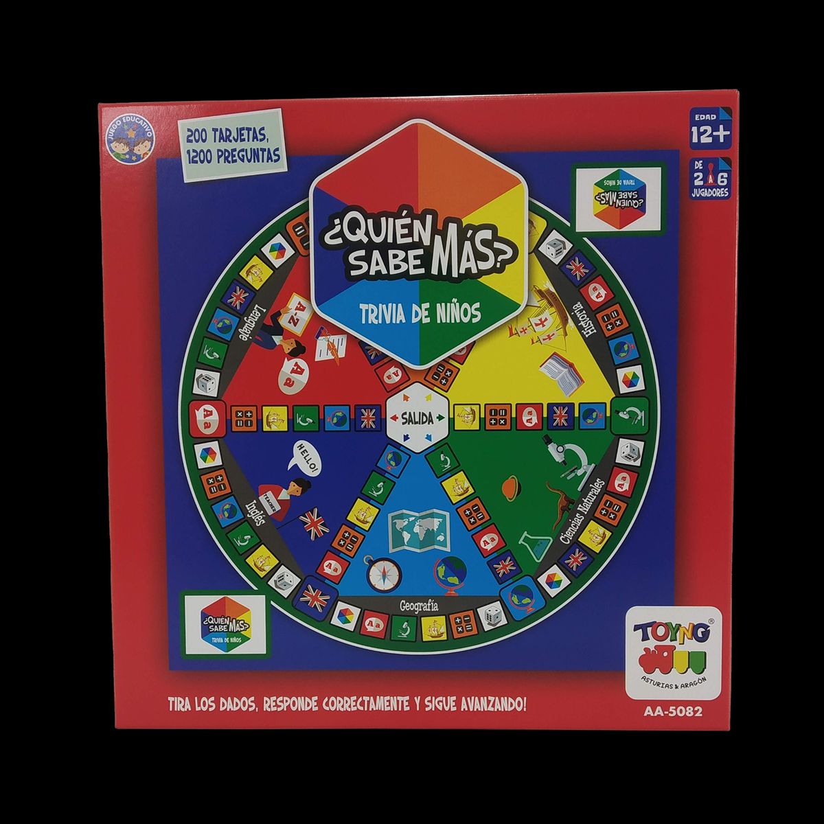 TOYNG - Juego de Mesa Trivia Quien Sabe Mas - Toyng