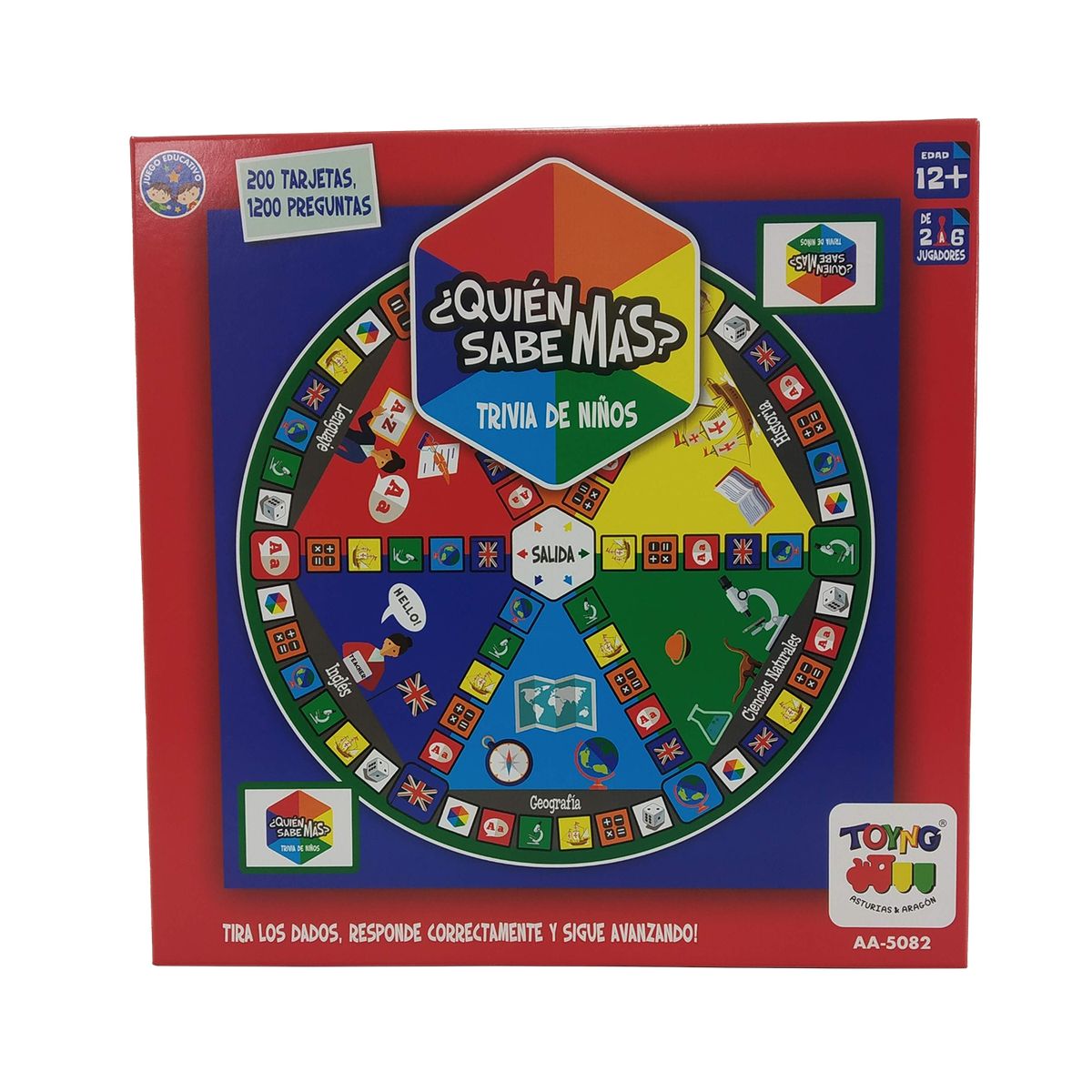 TOYNG - Juego de Mesa Trivia Quien Sabe Mas - Toyng