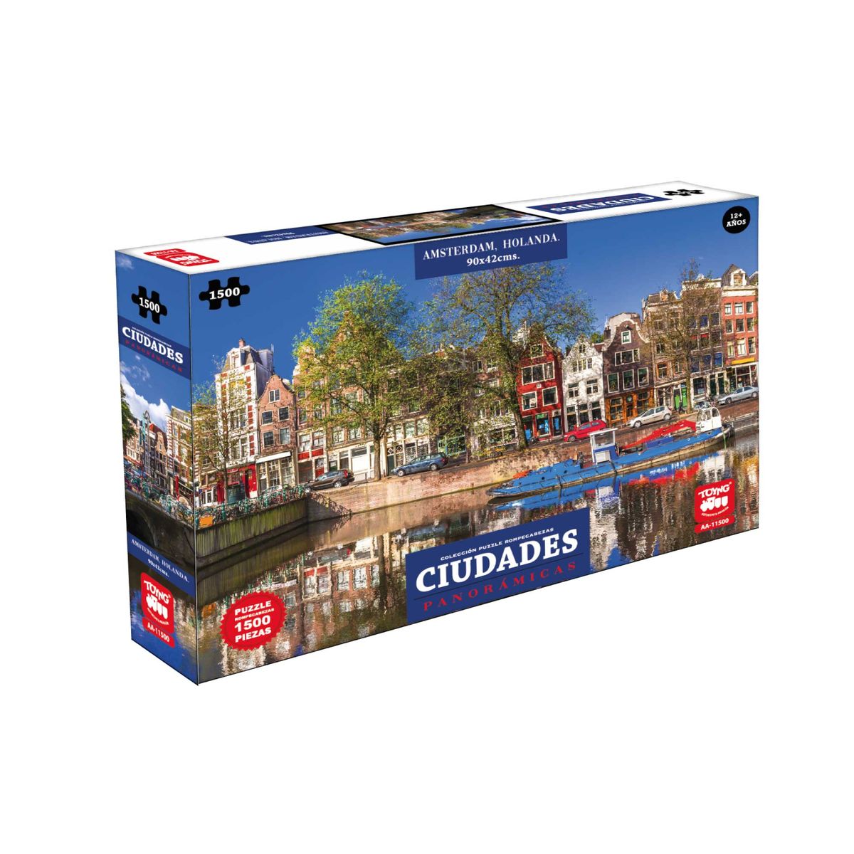 TOYNG - Puzzle Amsterdam Panorámico (1500 Piezas) - Toyng