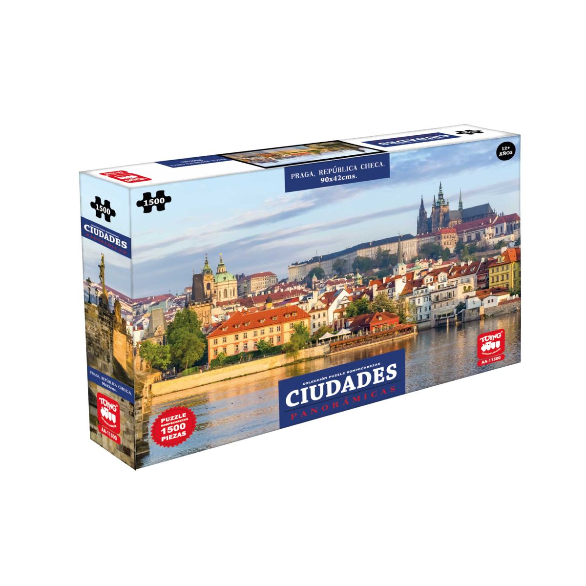 TOYNG - Puzzle Praga Panorámico (1500 Piezas) - Toyng