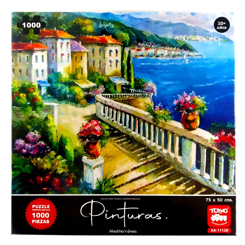 TOYNG - Puzzle 1000 Piezas Mediterreneo