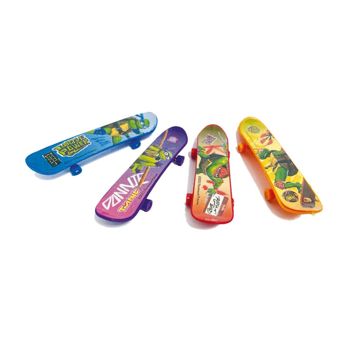 TORTUGAS NINJA - Finger Skate Pack De 4 - Toyng