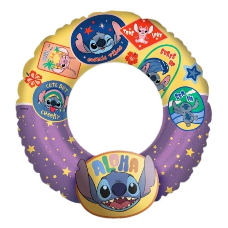 DISNEY - Flotador Anillo Niño Lilo & Stitch Amarillo Disney