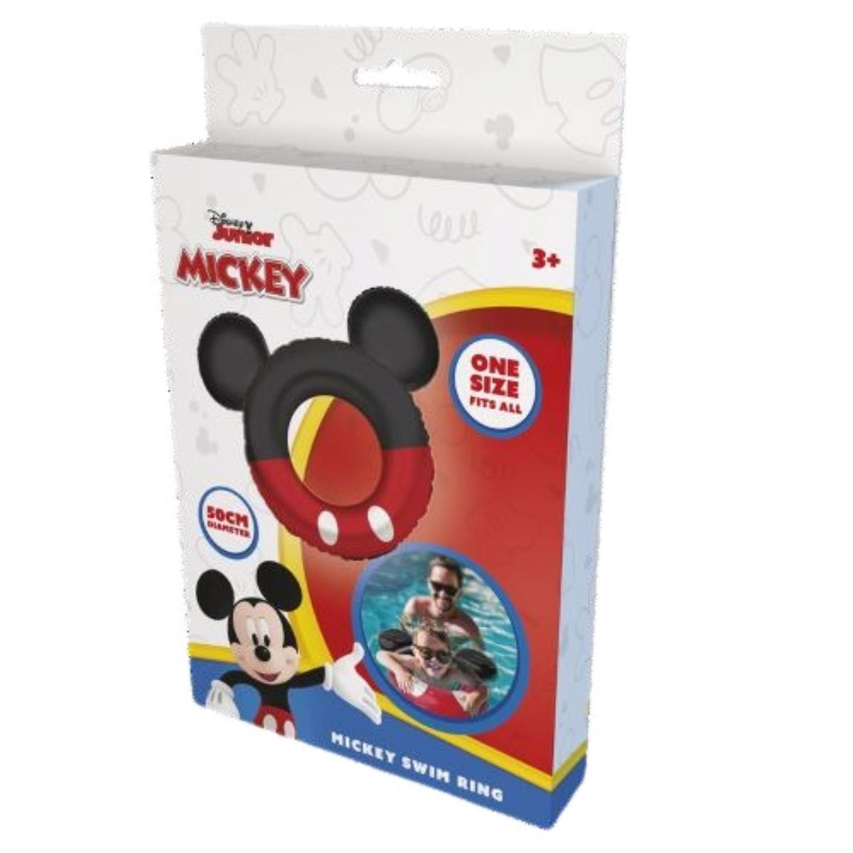 DISNEY - Flotador Anillo Niño Mickey Rojo Disney