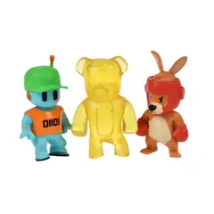 ANSALDO - PACK 3 FIGURAS 5 CMS STUMBLE GUYS - PINEAPPLE BEAR