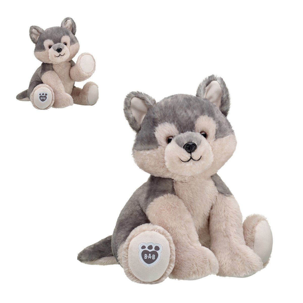 BUILD A BEAR - PELUCHE CACHORRO LOBO BUILD-A-BEAR