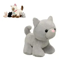 BUILD A BEAR - Mini peluche gato gris colección