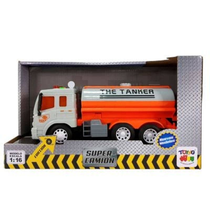 TOYNG - Camion Esc 1:16 Fricc C/Luz Y Sonido Tanque Agua Nar - Toyng