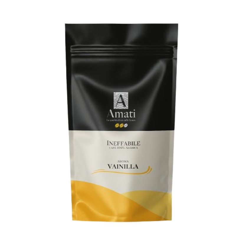 AMATI - Café Amati Grano Aromatizado Vainilla 250 gr.