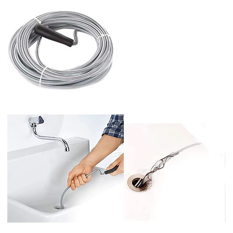 GENERICO - Sonda Destapador Cañerias 5 Metros Ducha Wc Lavamanos