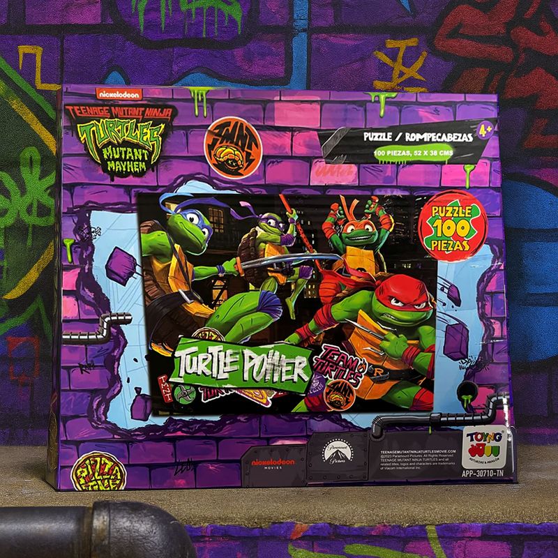 TORTUGAS NINJA - Puzzle 100 Piezas Tortugas Ninjas - Las Tortugas Ninjas
