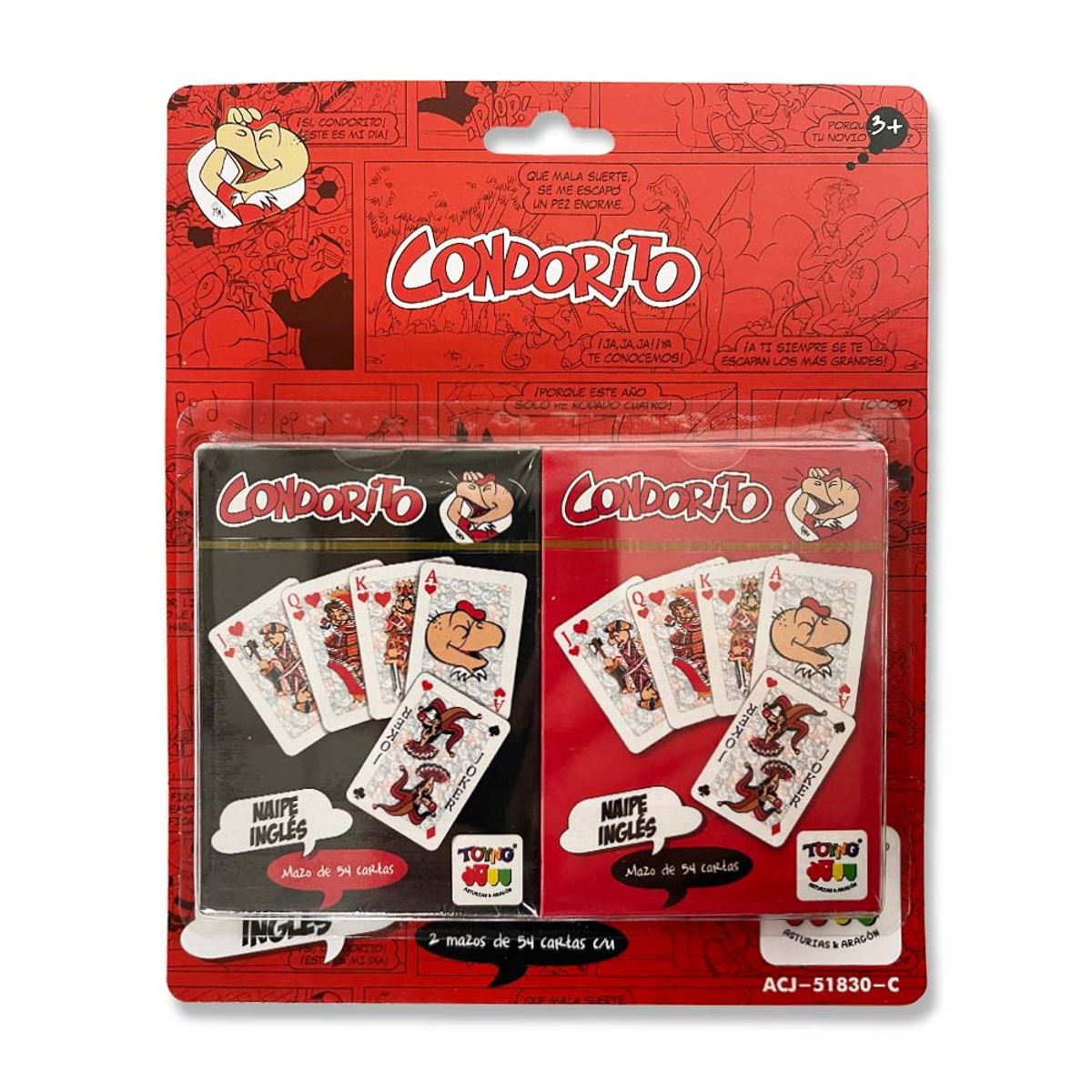 CONDORITO - Juego de Mesa Naipes Condorito - Condorito