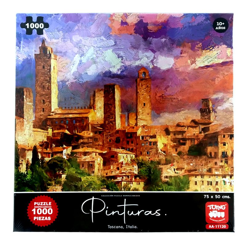 TOYNG - Puzzle 1000 Piezas Toscana