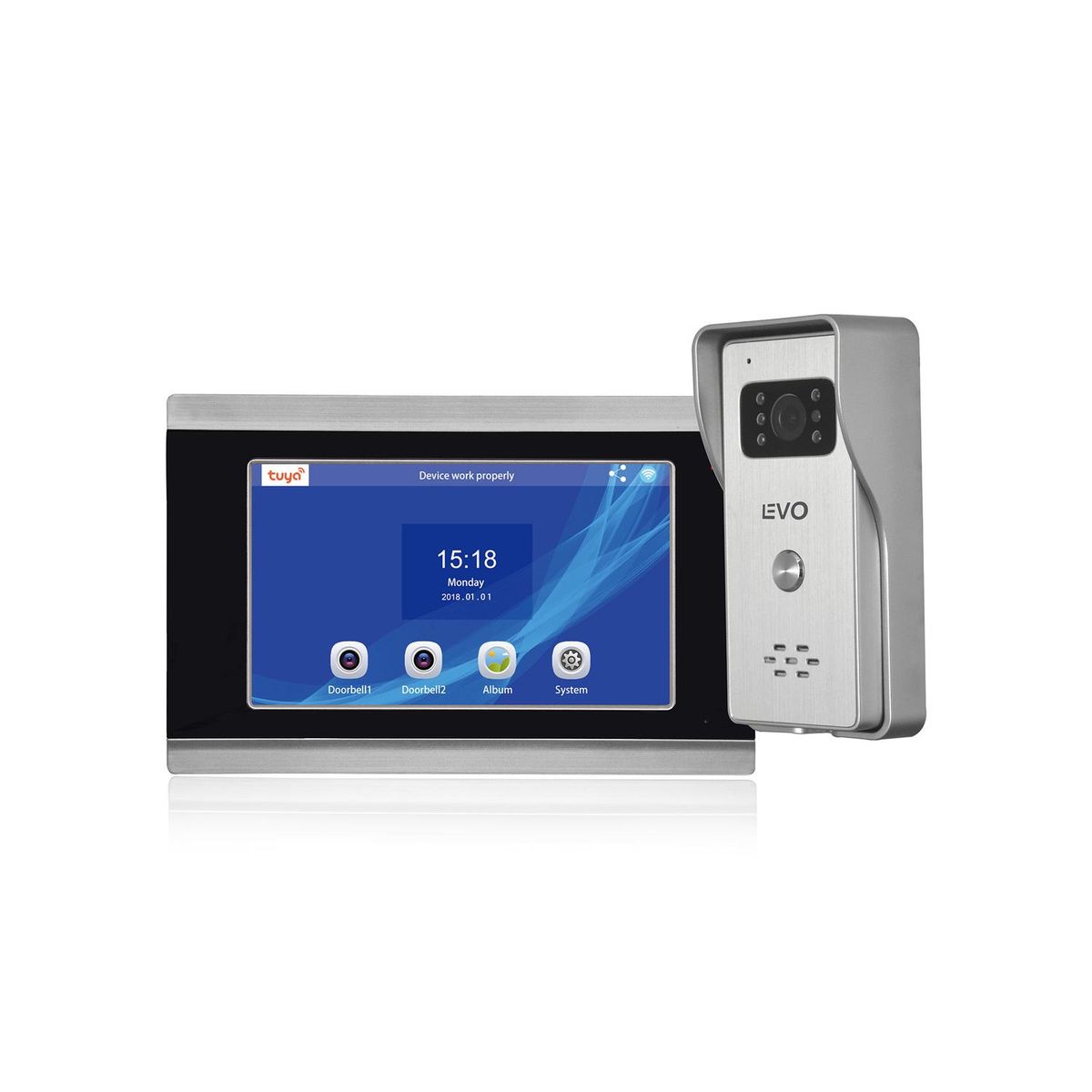 LEVO - Timbre Video Portero Citofono Monitor WIFI LEVO