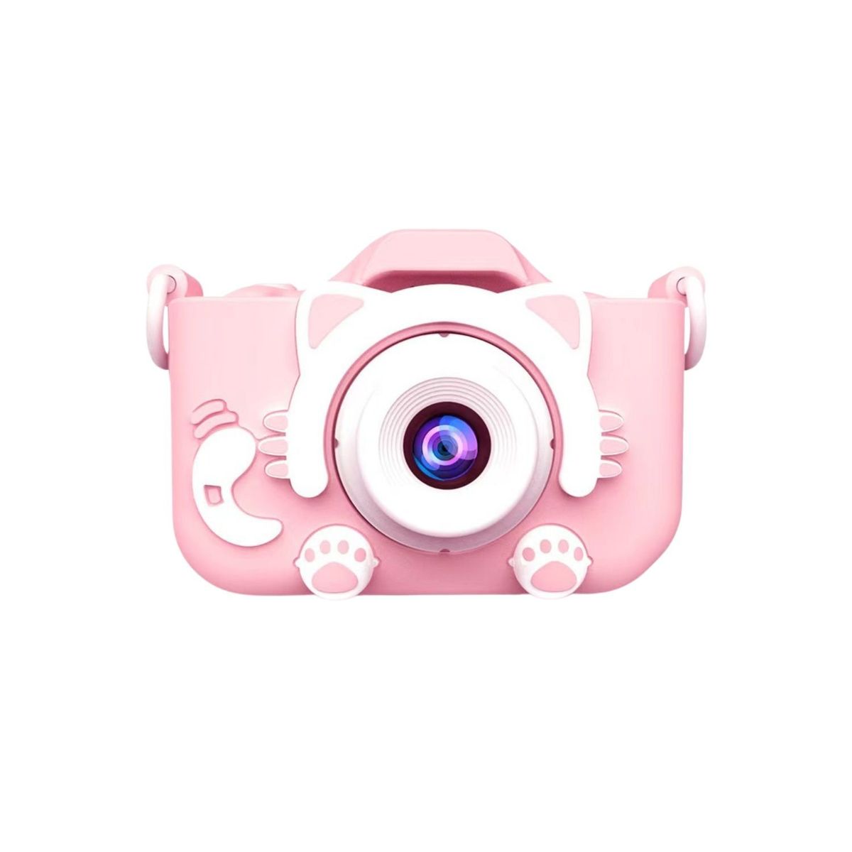 BABYLUNA - Cámara Digital Infantil con SD 32G,  Portátil y Multifuncional Gatito